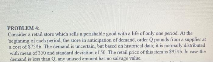 (b) For Q obtained in part (a), use uniform