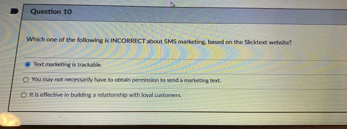 Which one of the following is INCORRECT about SMS