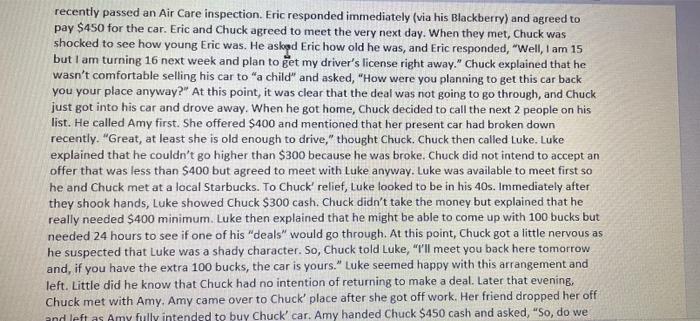 explain using the principle of comtract law , the