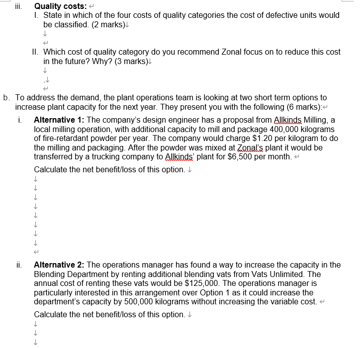QUESTION 5 Theory of constraints and quality (13