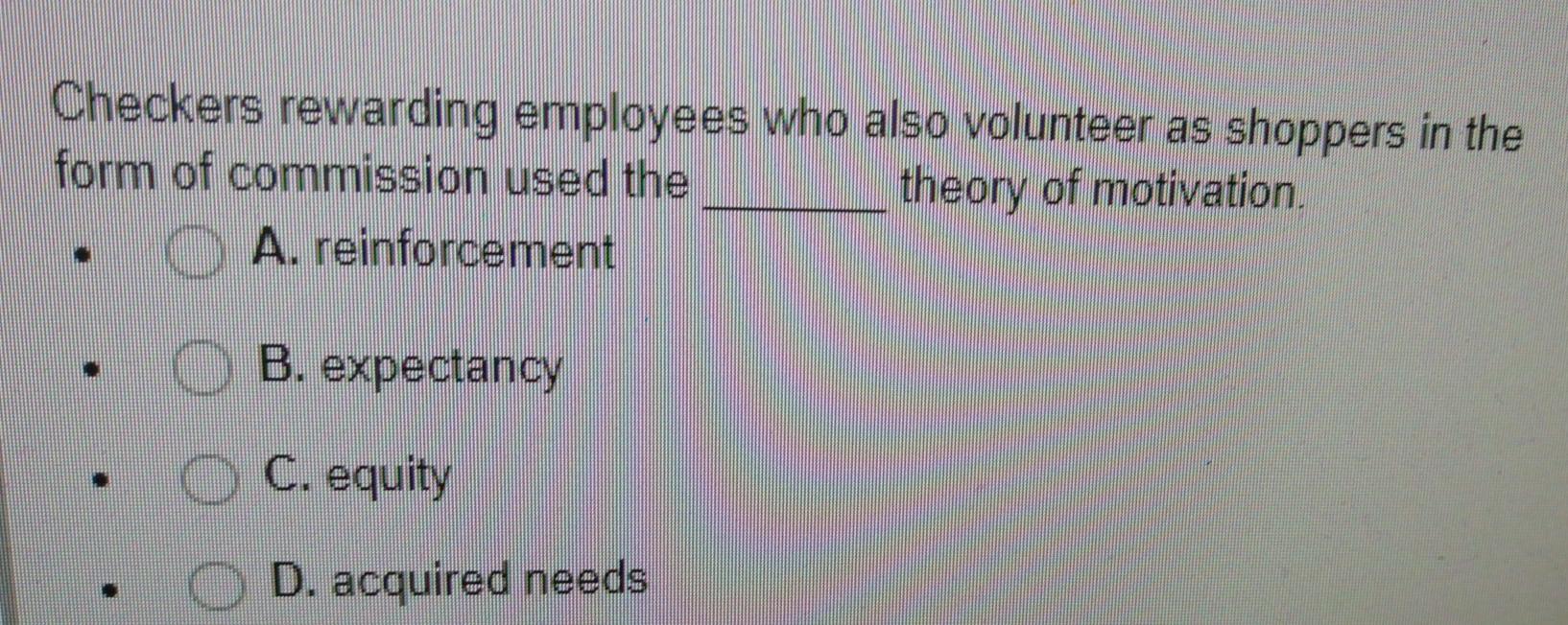 Checkers rewarding employees who also volunteer