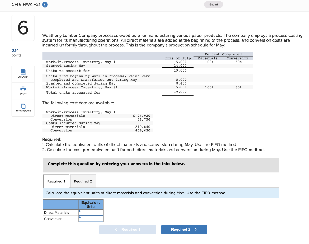 CH 6 HWK F21 i Saved 6 Weatherly Lumber Company