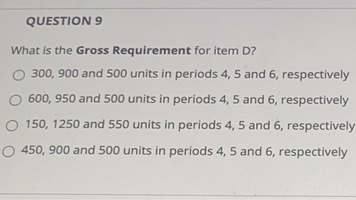 QUESTION 5 points Data for Problem 7:12. Below