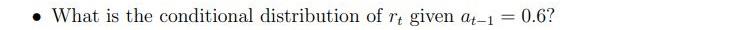 Suppose rt is such that rt = Bo +80+ + at, at =