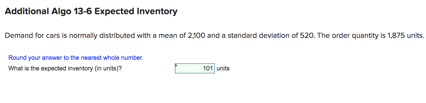 Demand for cars is normally distributed with a