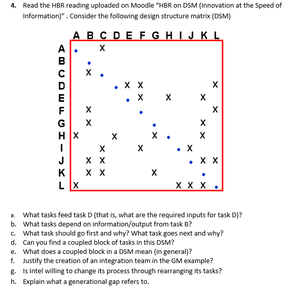 4. Read the HBR reading uploaded on Moodle "HBR