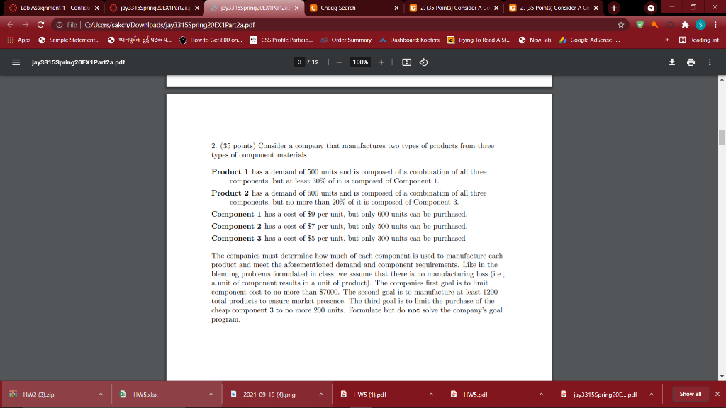Lab Assignment 1 - Configux