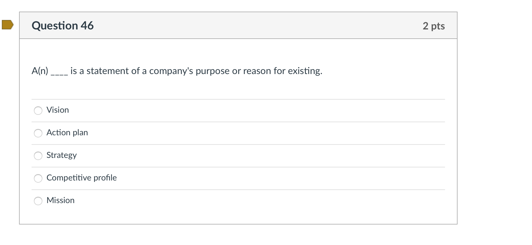 Question 52 2 pts What are the four classical