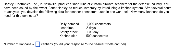 Hartley Electronics, Inc., in Nashville, produces