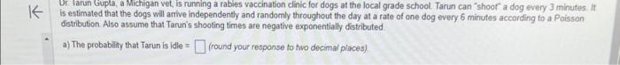 Dr. Tarun Gupla, a Michigan vet, is running a