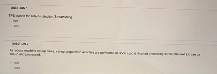 TPS stands for Total Production Streamlining.