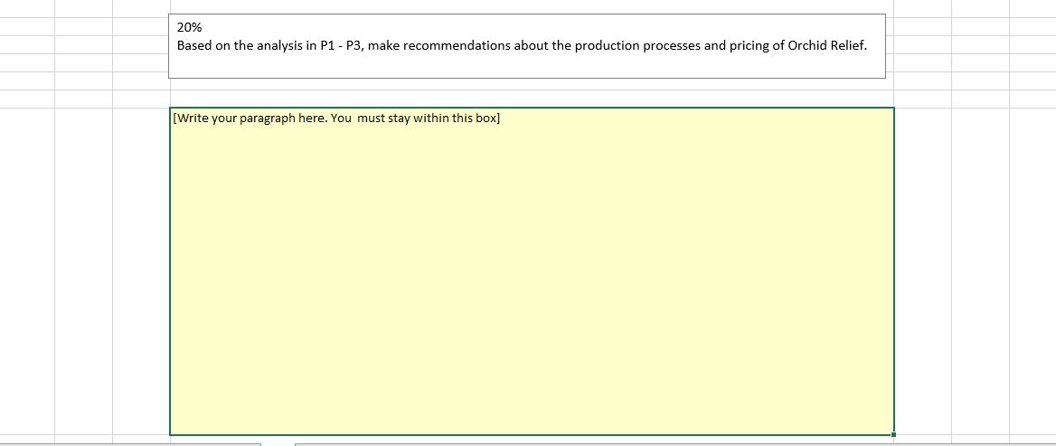 I need help making recommendation. I attached the