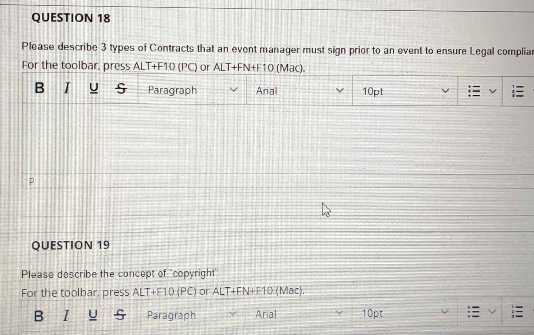 answer those questions... thanks During the