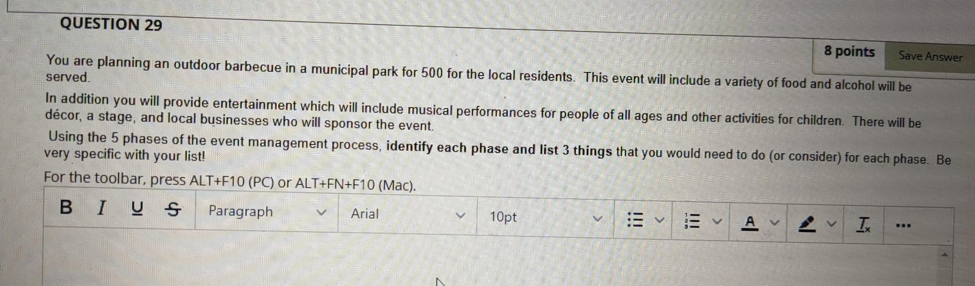 answer those questions... thanks During the