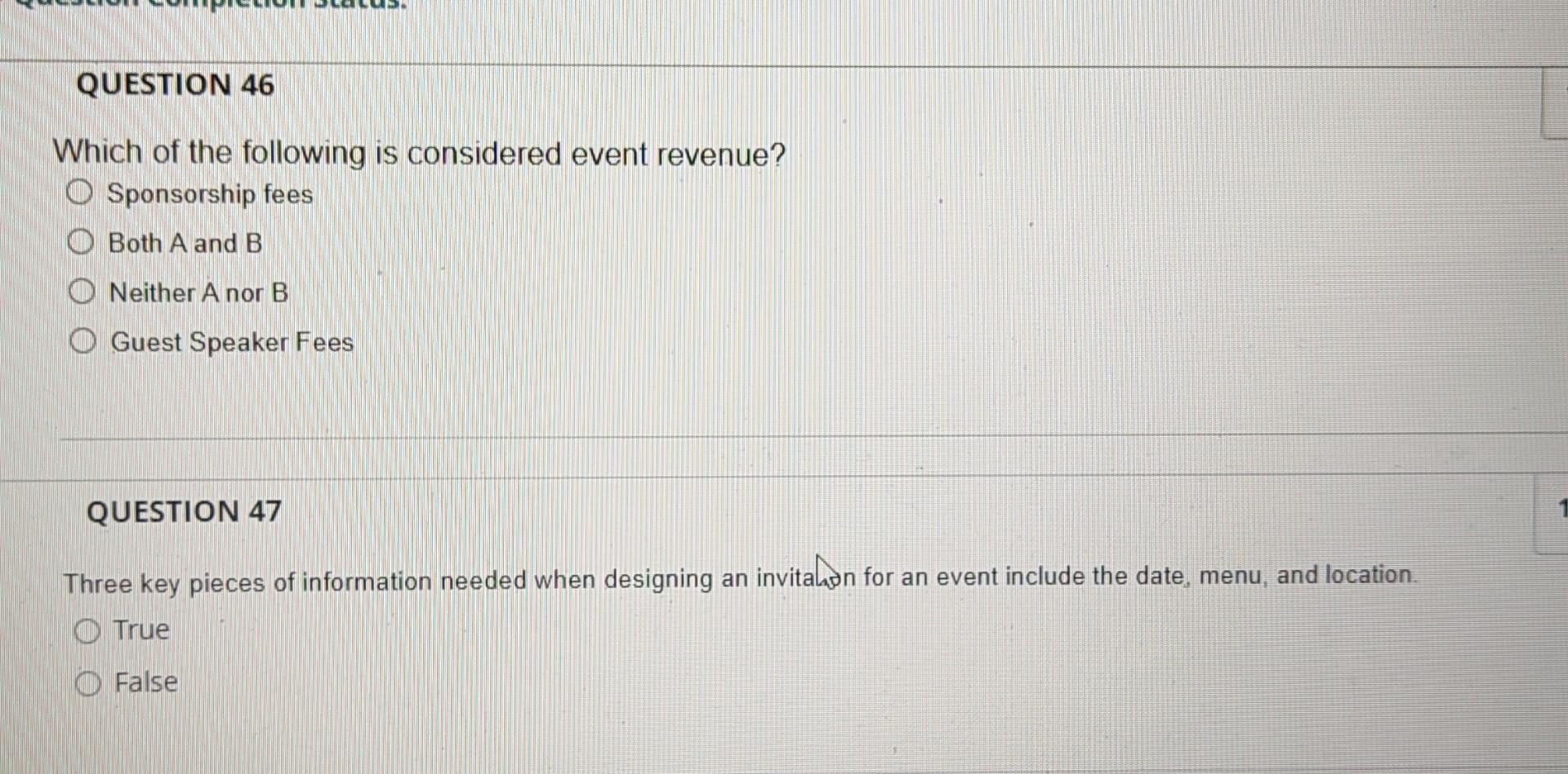 answer those questions... thanks During the
