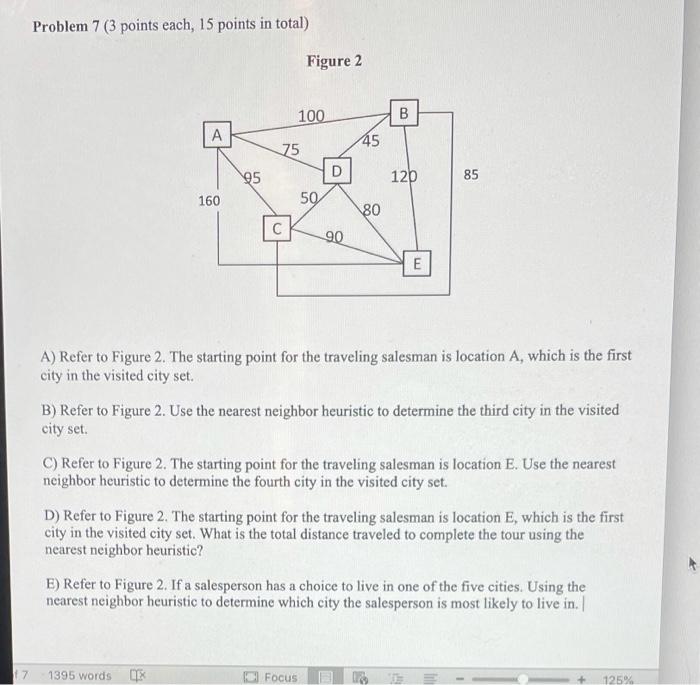 A) Refer to Figure 2. The starting point for the