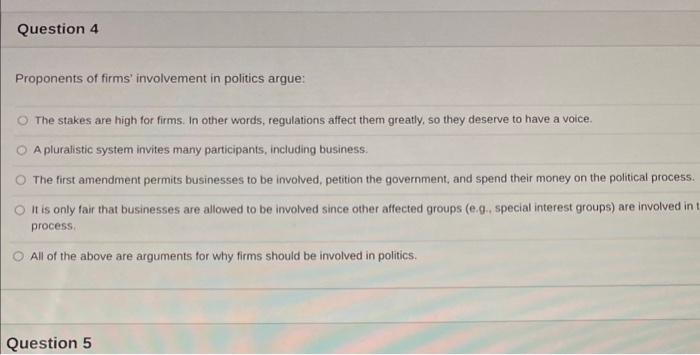 answer all questions and i will upvote Proponents