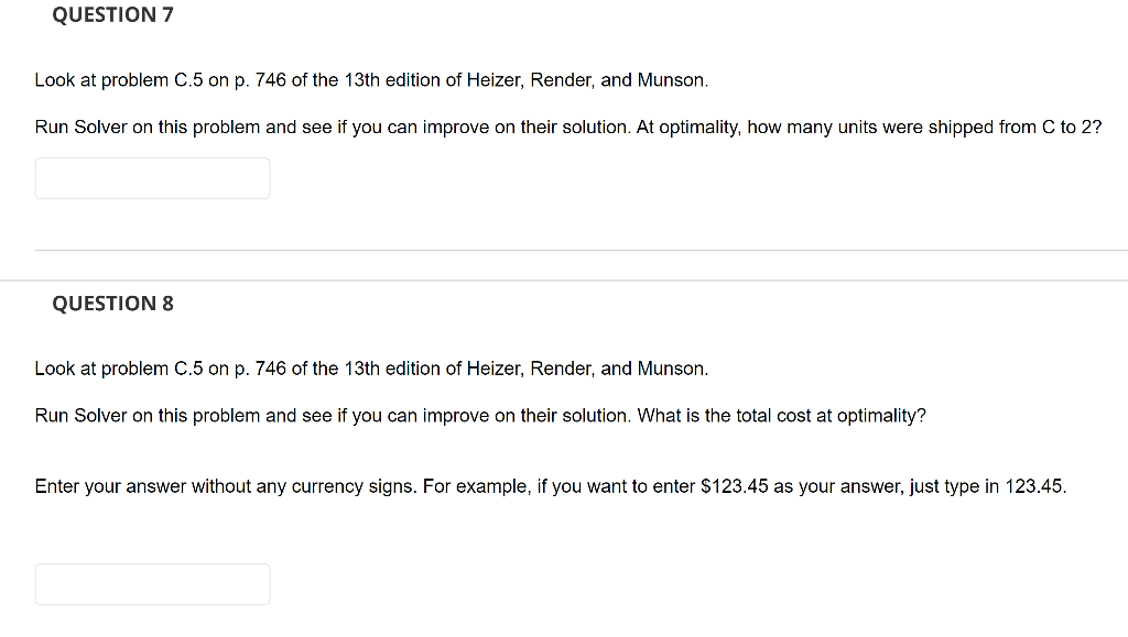 Could you please answer and explain the questions