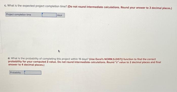 Problem 5-10 (Algo) The following represents a
