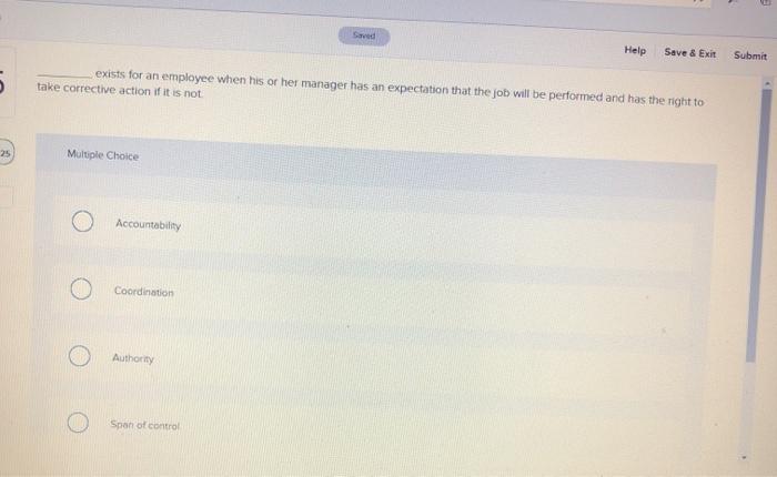 Help Save & Exit Submit exists for an employee