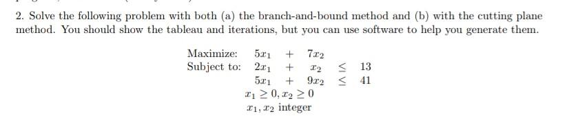 please answer it 2. Solve the following problem
