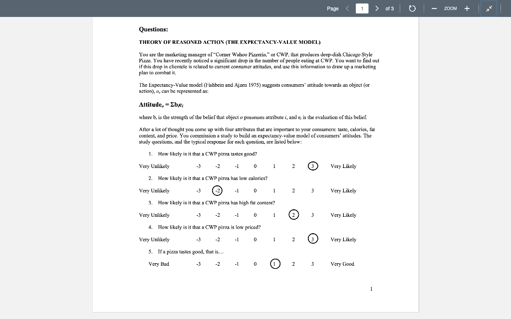 Page < 1 of 3 ZOOM Questions: THEORY OF REASONED