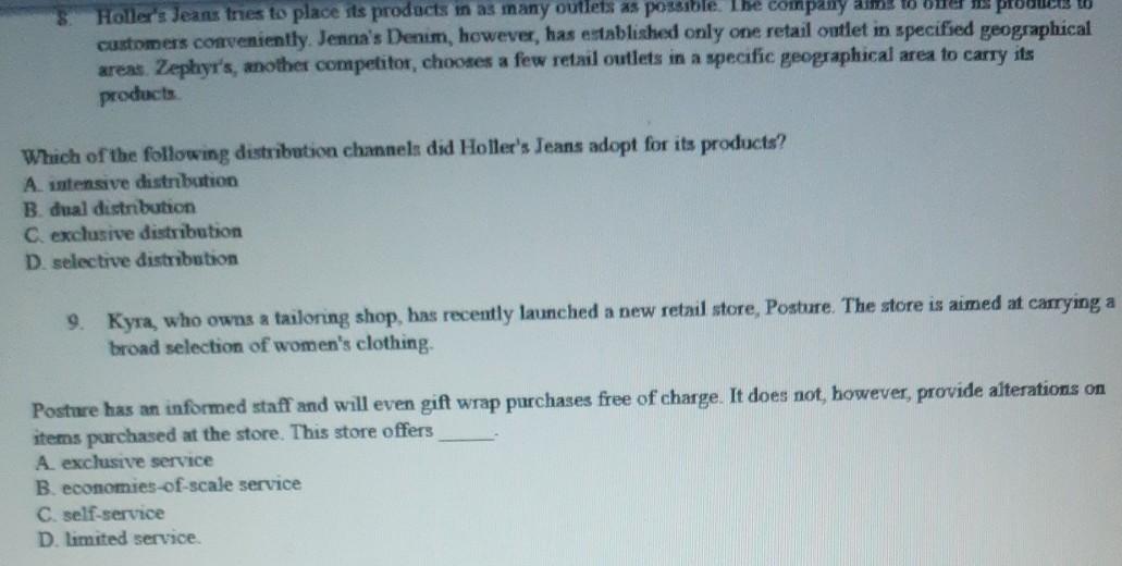 please answer all the mcq. Styles 4. Jive, a