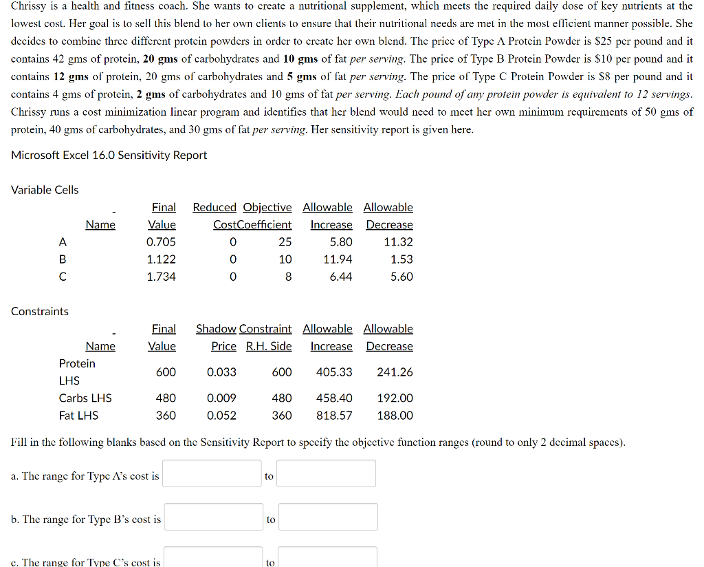 I need some help on the following problems on