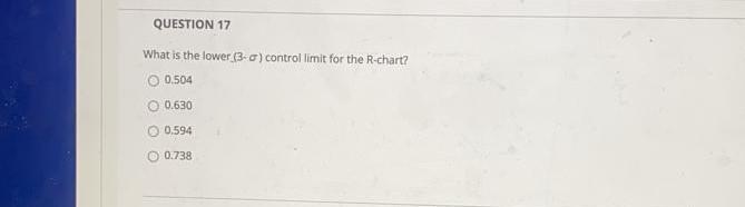 QUESTION 15 The following information is problems