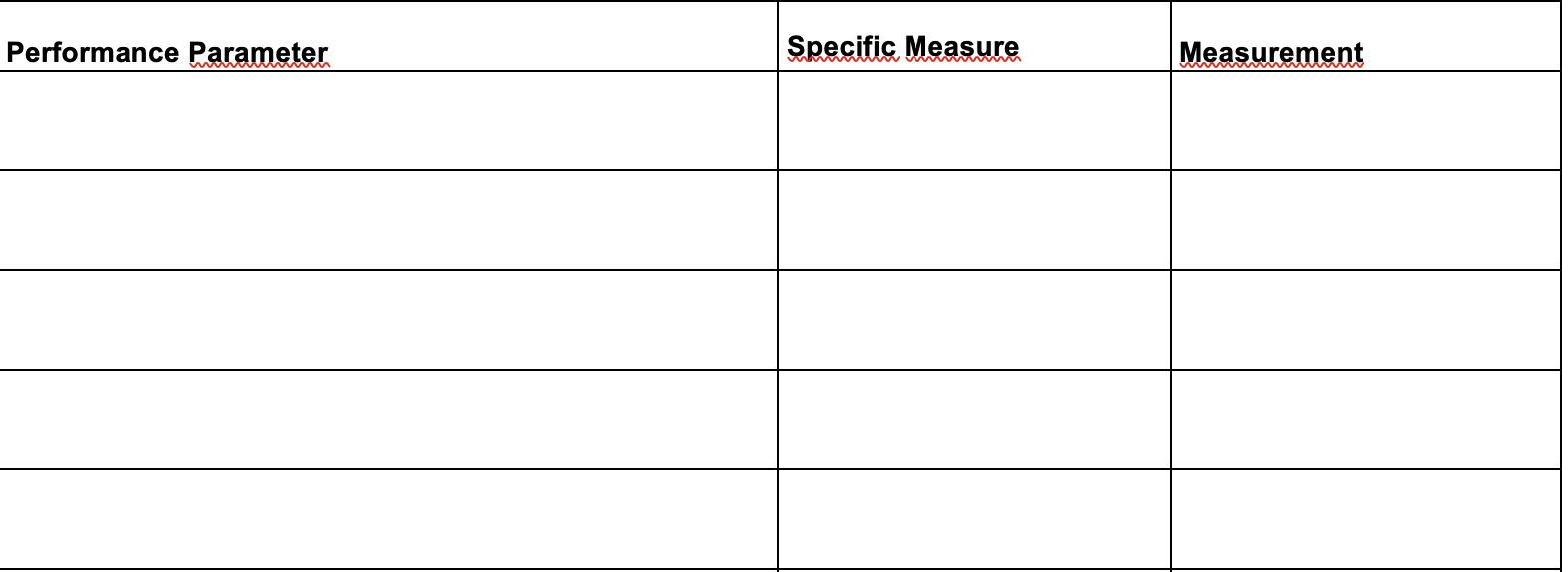 CASE: your company, after conducting a market