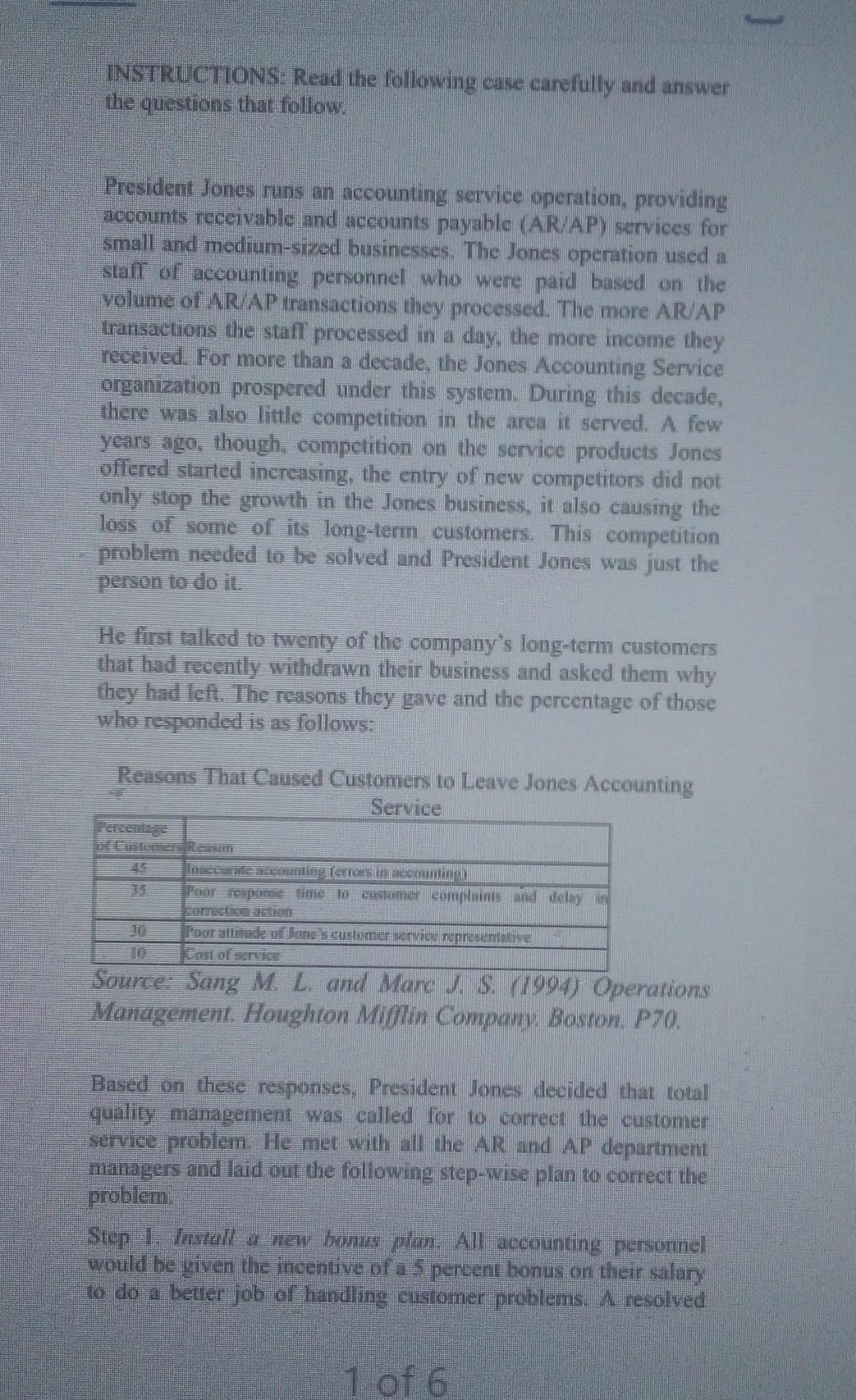 please this is a case study with follow up