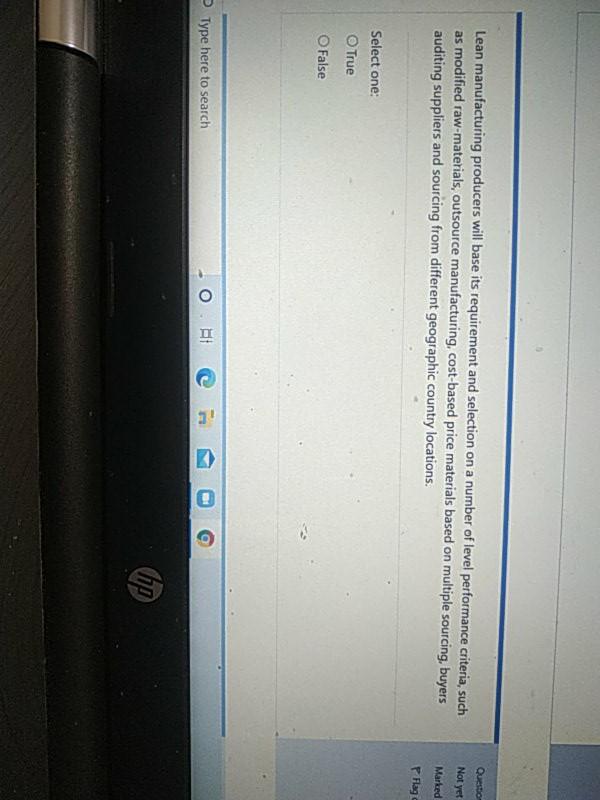 Questo Lean manufacturing producers will base its