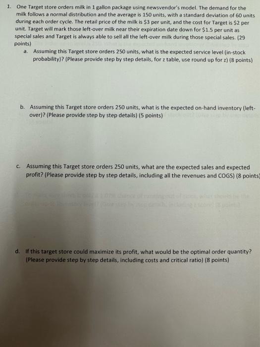 please answer all sections. i am lost. b.