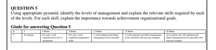 explain vividly please QUESTION 5 Using