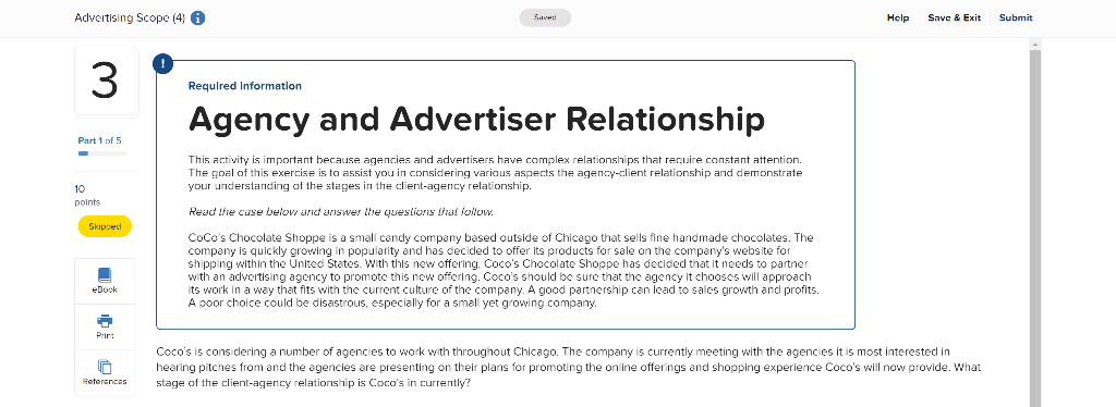 Advertising Scope (4) Help Save & Exit Submit 3