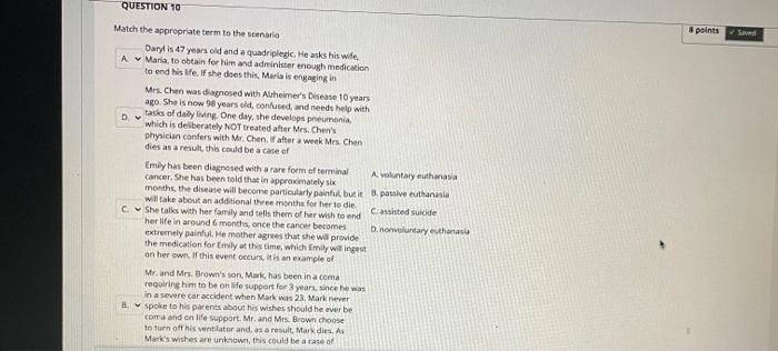 QUESTION 3 4 points Saved As discussed in Chapter