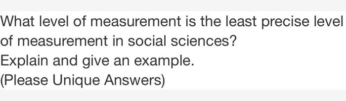 research method Max 150 words please What level