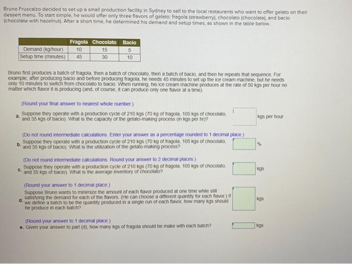 Bruno Fruscalzo decided to set up a small