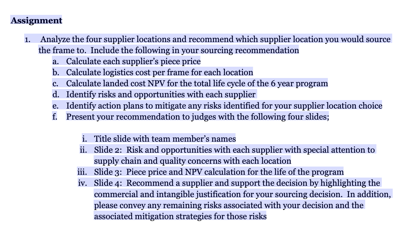 Task YR 1 Currency CDN/USD Peso/USD Foreign