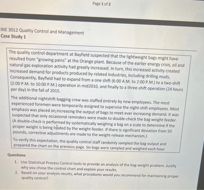 November 2015, John Wells, a customer service