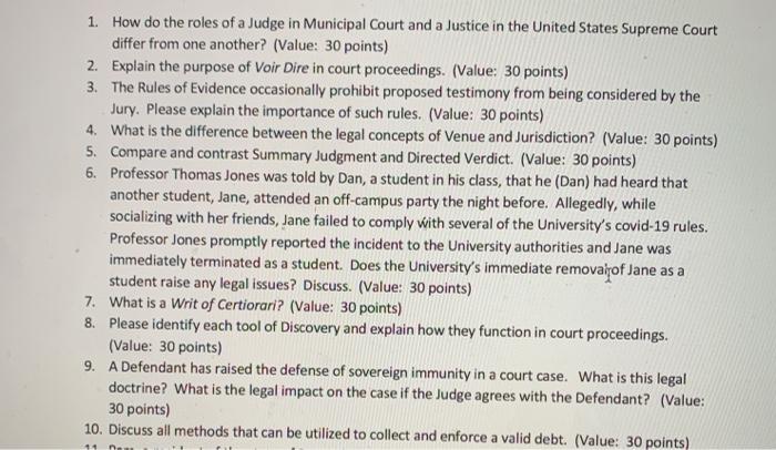 (Subject)- Legal Environment of Busines Answer