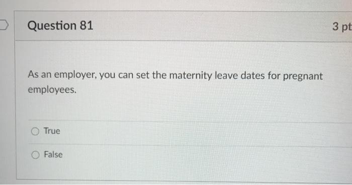 Question 83 3 pts Customer Lifetime Value is the