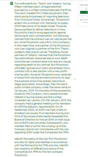 need details answer based bangladesh act Your