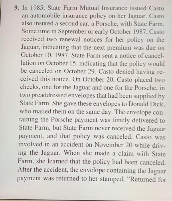 Please answer the question identifying the ISSUE,