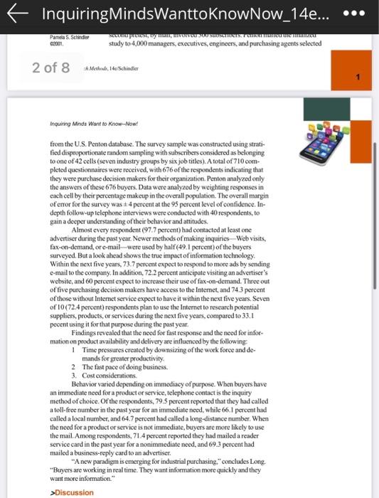 Please read the case study and answer the