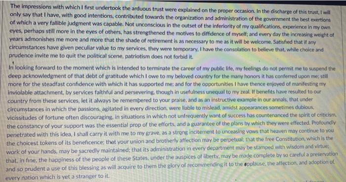 Question - What were the main problems that