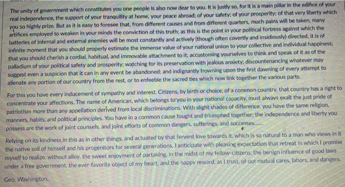 Question - What were the main problems that