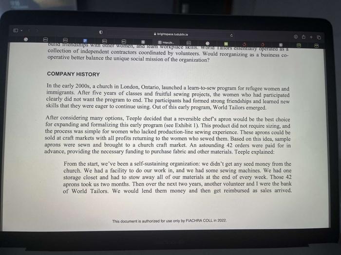 4. Based on the past year's sales data, what is