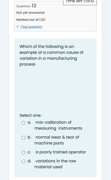 quickly Which of the following is an example of a