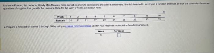 larianne Kramer, the owner of Handy Man Rentals,